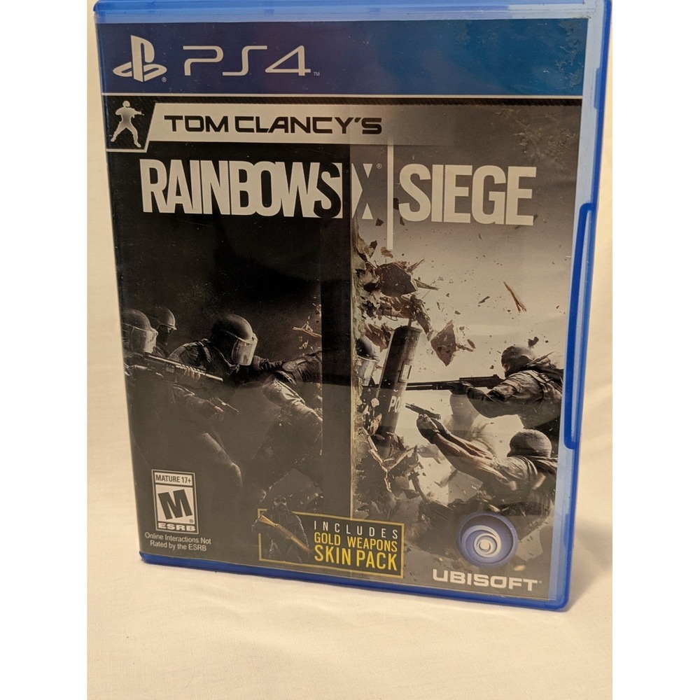 PS4 Game - Tom Clancy's‎ Rainbow Six Siege